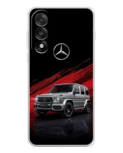 Чехол для OnePlus Ace 5 Ultra с картинкой «Mercedes G-Class красный»