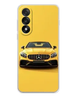 Чехол для OnePlus Ace 5 Ultra с картинкой «Желтый Mercedes GT»