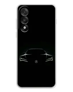 Чехол для OnePlus Ace 5 Ultra с картинкой «Mercedes — силуэт авто» Чехол для OnePlus Ace 5 Ultra с картинкой «Mercedes — силуэт авто»