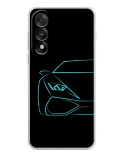 Чохол для OnePlus Ace 5 Ultra з картинкою «Блакитний силует Lamborghini» Чохол для OnePlus Ace 5 Ultra з картинкою «Блакитний силует Lamborghini»