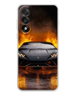 Чохол для OnePlus Ace 5 Ultra з картинкою «Lamborghini у вогні» Чохол для OnePlus Ace 5 Ultra з картинкою «Lamborghini у вогні»