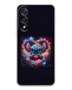 Чехол для OnePlus Ace 5 Ultra с картинкой «Stitch в цветах»