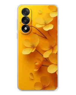 Чехол для OnePlus Ace 5 Ultra с картинкой «Золотые лепестки»