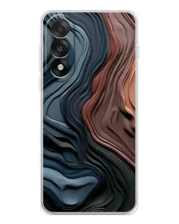 Чехол для OnePlus Ace 5 Ultra с картинкой «Цветные волны каньона»