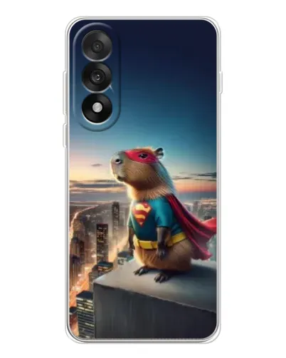Чехол для OnePlus Ace 5 Ultra с картинкой «Капи-мен супергерой»