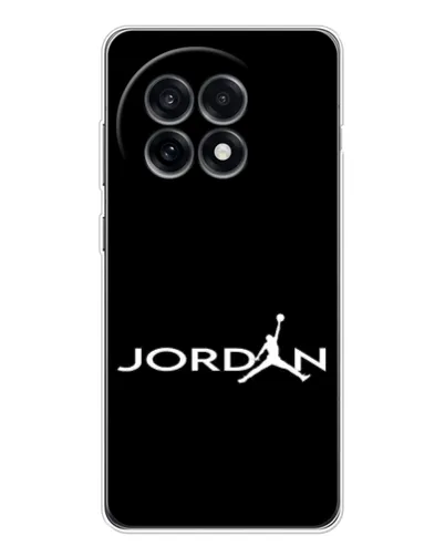 Чехол для OnePlus Ace 5 с картинкой «Jordan White Logo»