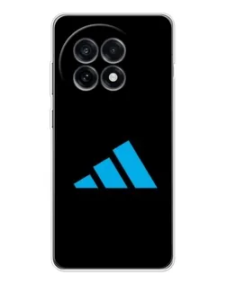 Чохол для OnePlus Ace 5 з картинкою «Adidas Cyan Logo»