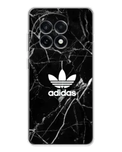 Чохол для OnePlus Ace 5 з картинкою «Білий мармур Adidas»