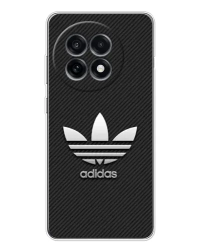 Чохол для OnePlus Ace 5 з картинкою «Adidas Карбонова текстура» Чохол для OnePlus Ace 5 з картинкою «Adidas Карбонова текстура»