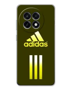 Чохол для OnePlus Ace 5 з картинкою «Оливковий градієнт Adidas»