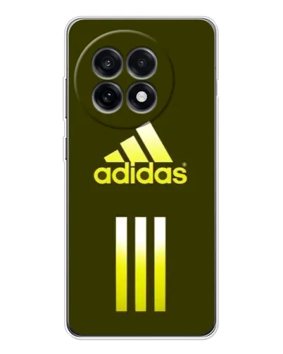 Чохол для OnePlus Ace 5 з картинкою «Оливковий градієнт Adidas» Чохол для OnePlus Ace 5 з картинкою «Оливковий градієнт Adidas»