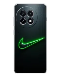 Чохол для OnePlus Ace 5 з картинкою «Неоновий контур Nike»