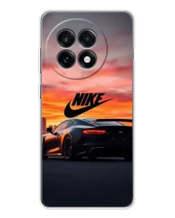 Чехол для OnePlus Ace 5 с картинкой «Nike и суперкар»