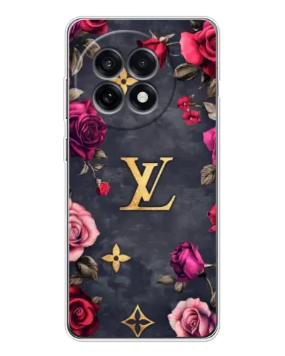 Чехол для OnePlus Ace 5 с картинкой «Цветочный Louis Vuitton»