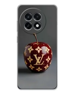 Чехол для OnePlus Ace 5 с картинкой «Красное яблоко LV»