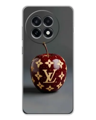 Чехол для OnePlus Ace 5 с картинкой «Красное яблоко LV»