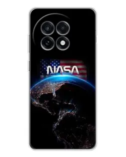 Чехол для OnePlus Ace 5 с картинкой «Земля из космоса NASA»
