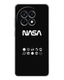 Чехол для OnePlus Ace 5 с картинкой «NASA — технический принт»
