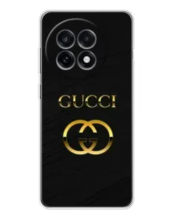 Чохол для OnePlus Ace 5 з картинкою «Золотий логотип Gucci» Чохол для OnePlus Ace 5 з картинкою «Золотий логотип Gucci»