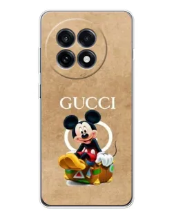 Чохол для OnePlus Ace 5 з картинкою «Міккі Маус Gucci — крафт» Чохол для OnePlus Ace 5 з картинкою «Міккі Маус Gucci — крафт»