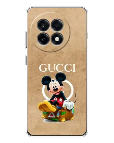 Чехол для OnePlus Ace 5 с картинкой «Микки Маус Gucci — крафт»