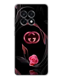 Чохол для OnePlus Ace 5 з картинкою «Gucci — неонова троянда» Чохол для OnePlus Ace 5 з картинкою «Gucci — неонова троянда»