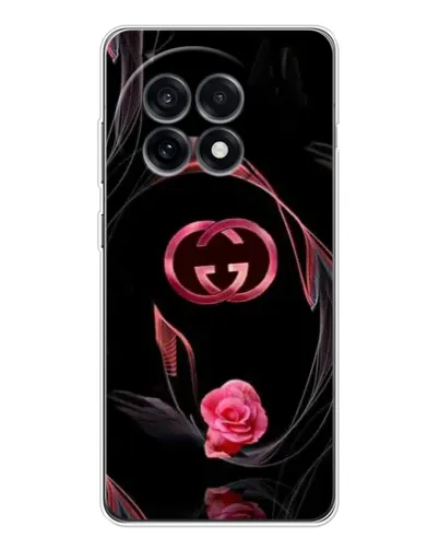 Чехол для OnePlus Ace 5 с картинкой «Gucci — неоновая роза»