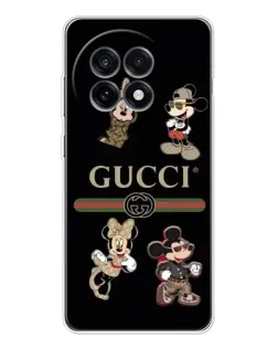 Чохол для OnePlus Ace 5 з картинкою «Gucci — герої Disney та монограма» Чохол для OnePlus Ace 5 з картинкою «Gucci — герої Disney та монограма»