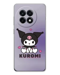 Чехол для OnePlus Ace 5 с картинкой «Kuromi — фиолетовый арт»