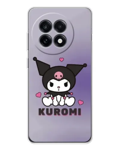 Чехол для OnePlus Ace 5 с картинкой «Kuromi — фиолетовый арт»