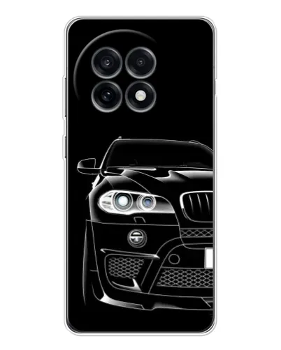 Чохол для OnePlus Ace 5 з картинкою «Темний силует BMW»