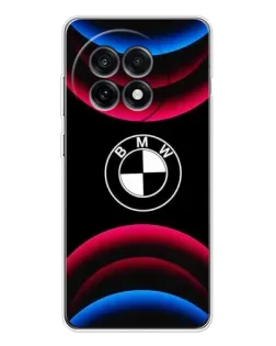 Чохол для OnePlus Ace 5 з картинкою «Логотип BMW та неонові дуги» Чохол для OnePlus Ace 5 з картинкою «Логотип BMW та неонові дуги»