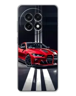 Чохол для OnePlus Ace 5 з картинкою «Червона BMW на дорозі» Чохол для OnePlus Ace 5 з картинкою «Червона BMW на дорозі»