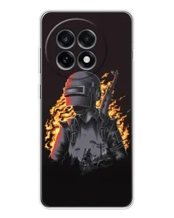 Чохол для OnePlus Ace 5 з картинкою «PUBG — вогняний силует» Чохол для OnePlus Ace 5 з картинкою «PUBG — вогняний силует»