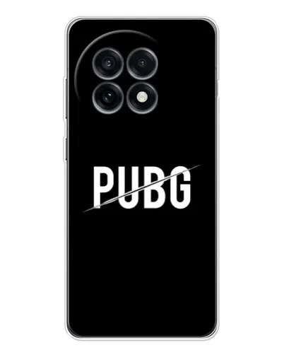 Чохол для OnePlus Ace 5 з картинкою «PUBG — білий логотип»