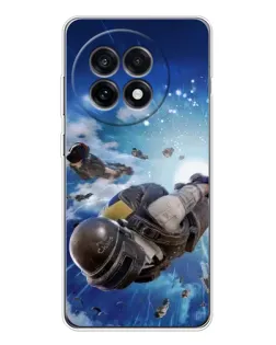 Чохол для OnePlus Ace 5 з картинкою «Десант PUBG — стрибок» Чохол для OnePlus Ace 5 з картинкою «Десант PUBG — стрибок»