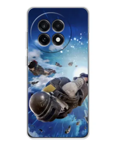 Чохол для OnePlus Ace 5 з картинкою «Десант PUBG — стрибок»