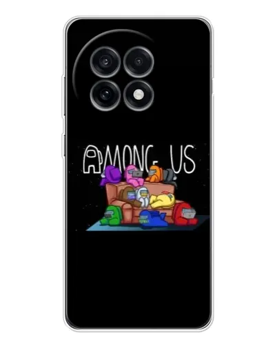 Чохол для OnePlus Ace 5 з картинкою «Логотип Among Us» Чохол для OnePlus Ace 5 з картинкою «Логотип Among Us»