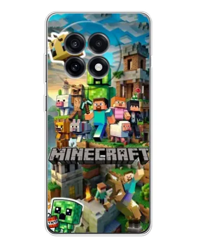 Чохол для OnePlus Ace 5 з картинкою «Замок Minecraft»