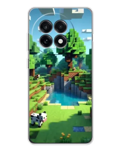Чохол для OnePlus Ace 5 з картинкою «Minecraft літній день»
