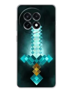 Чохол для OnePlus Ace 5 з картинкою «Алмазний меч неон»