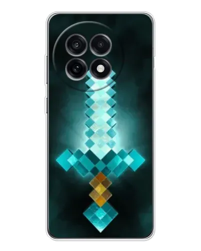 Чохол для OnePlus Ace 5 з картинкою «Алмазний меч неон»