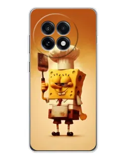 Чохол для OnePlus Ace 5 з картинкою «Губка Боб кухар» Чохол для OnePlus Ace 5 з картинкою «Губка Боб кухар»