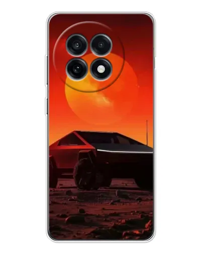 Чохол для OnePlus Ace 5 з картинкою «Cybertruck на Марсі»