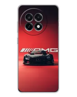 Чохол для OnePlus Ace 5 з картинкою «Mercedes AMG — червона лінія»