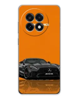 Чохол для OnePlus Ace 5 з картинкою «Помаранчевий Mercedes AMG»