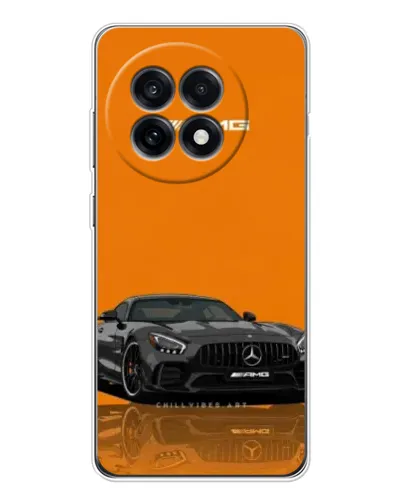Чохол для OnePlus Ace 5 з картинкою «Помаранчевий Mercedes AMG»