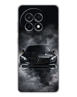 Чохол для OnePlus Ace 5 з картинкою «Mercedes у диму»