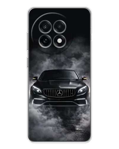 Чохол для OnePlus Ace 5 з картинкою «Mercedes у диму»