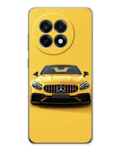 Чохол для OnePlus Ace 5 з картинкою «Жовтий Mercedes GT»